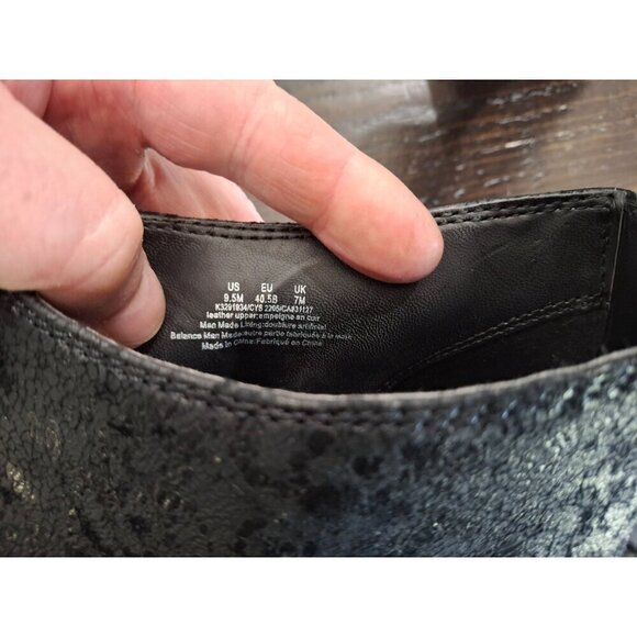 EUC DKNY Women's Black Leather Dava Ankle Strap Cuff Dress Sandals/Sz. 9.5M - Picture 11 of 12